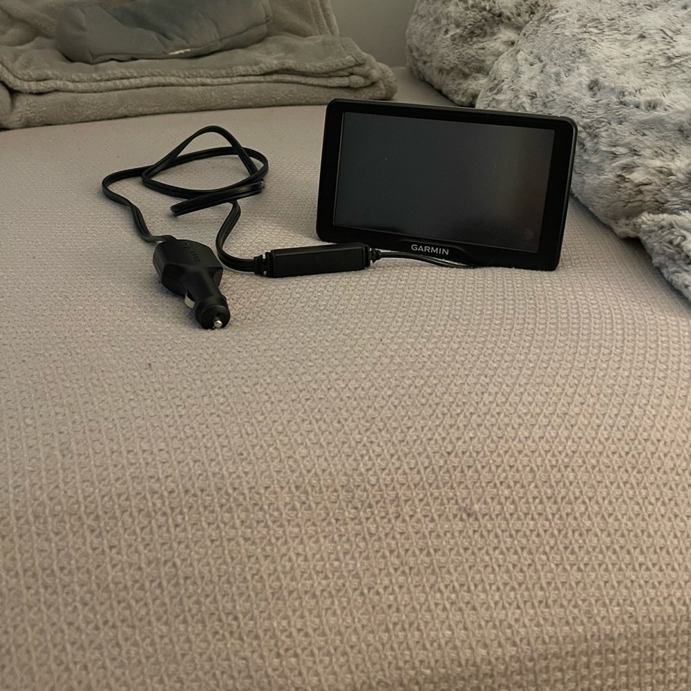 Garmin GPS and extra charging plug